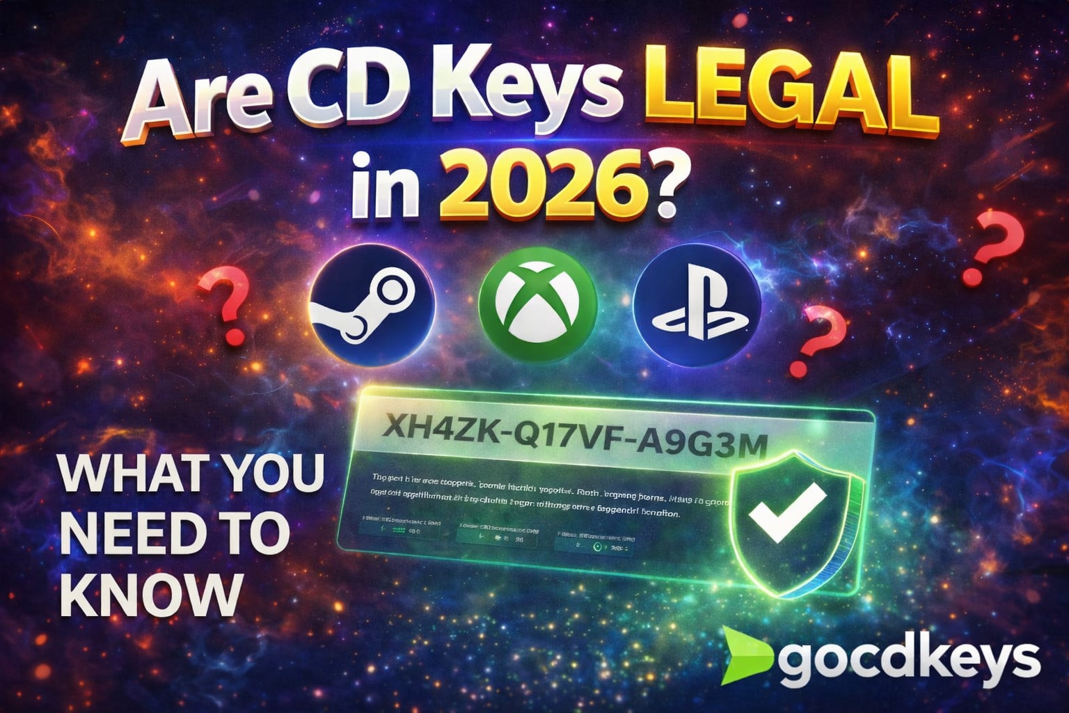 Are CD Keys Legal? What You Need to Know Before Buying Digital Games in 2026