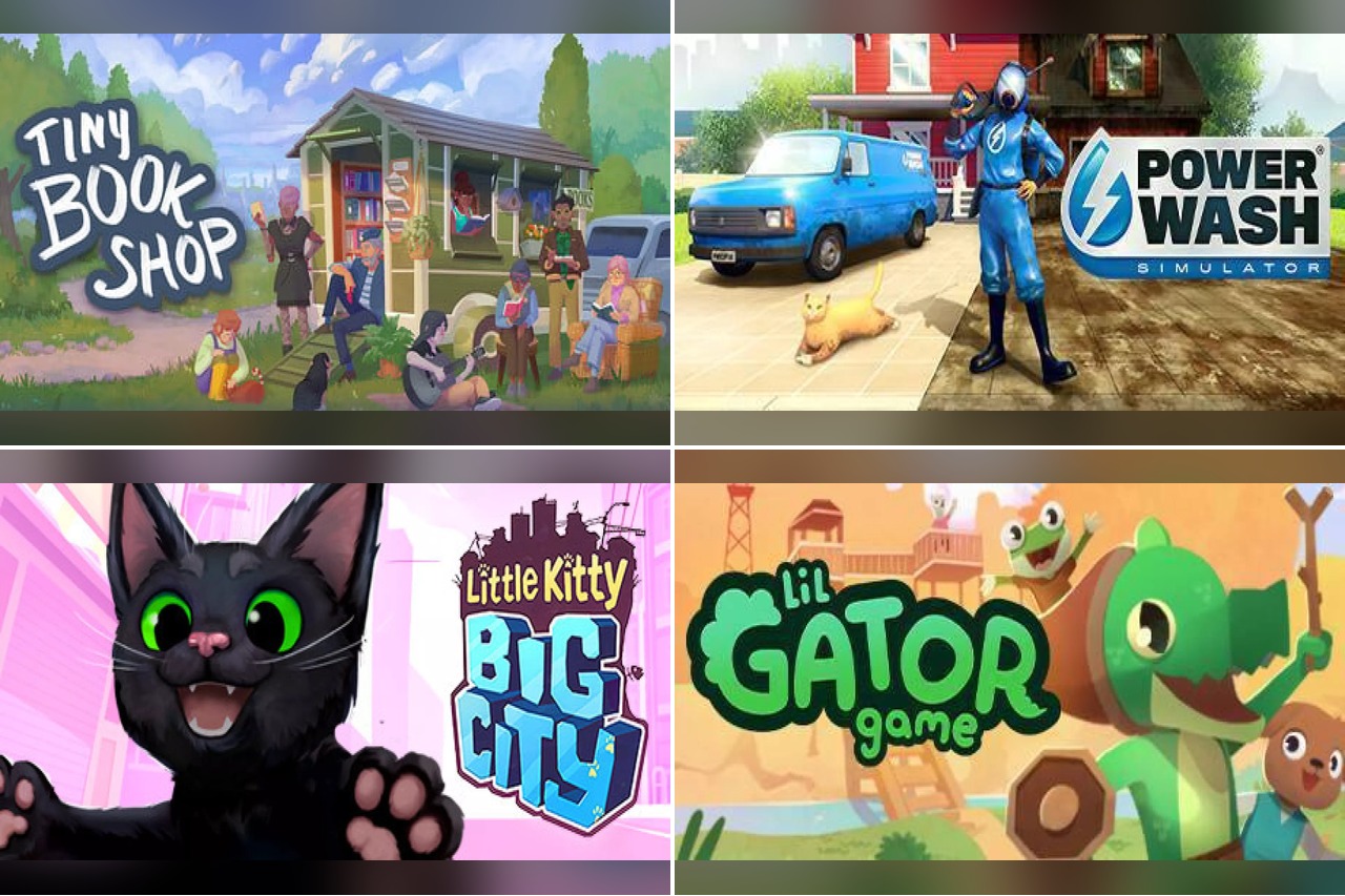 The best cozy games on Nintendo Switch: PowerWash Simulator, Tiny Bookshop, Strange Horticulture and what each costs today