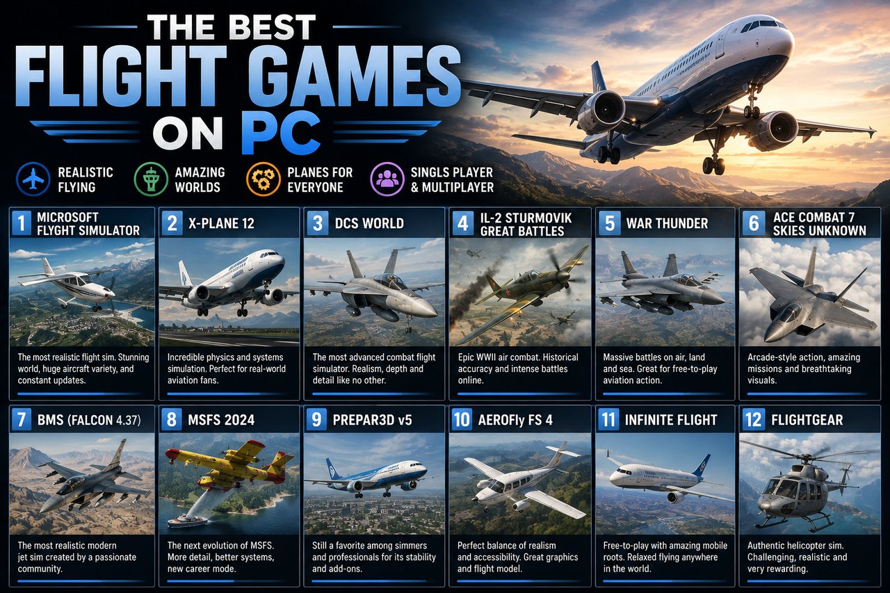 The best flight games on PC