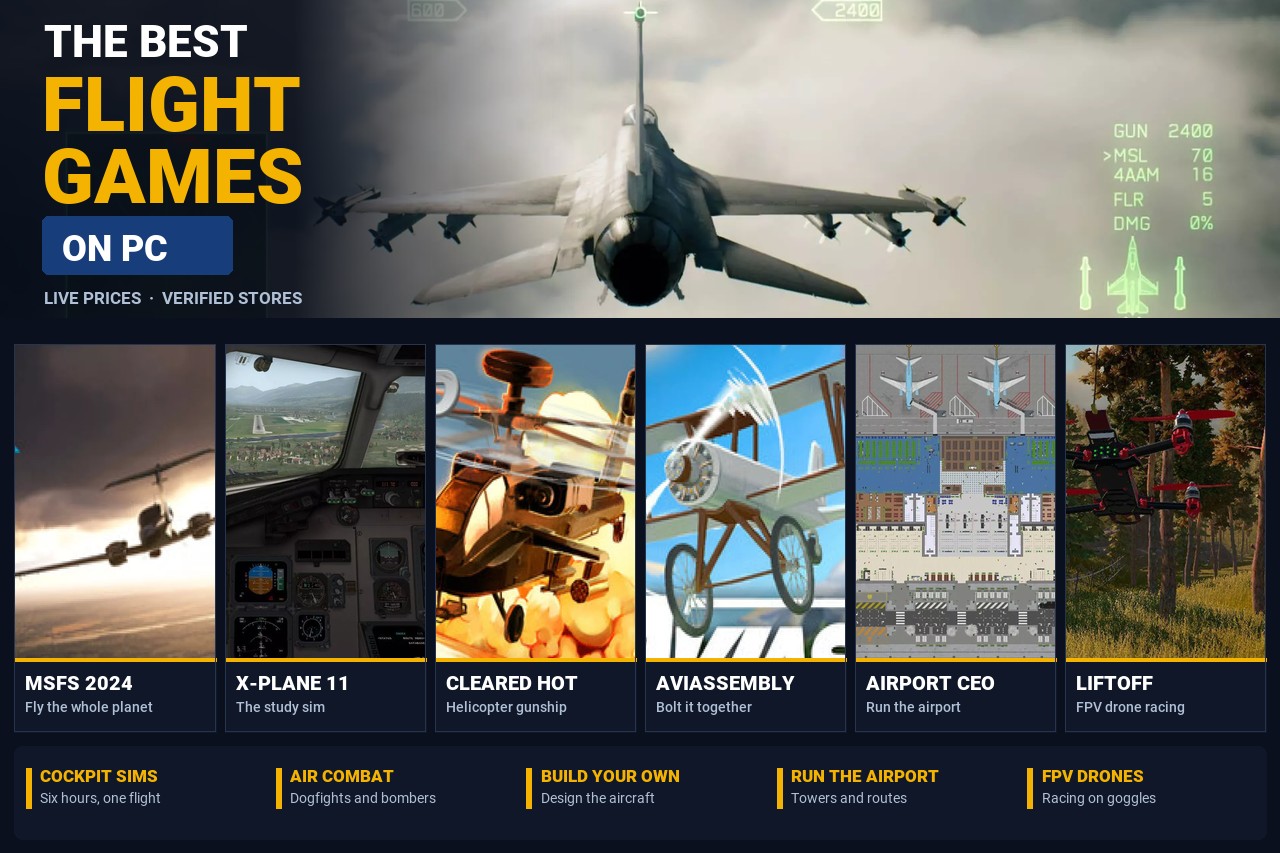The best flight games on PC
