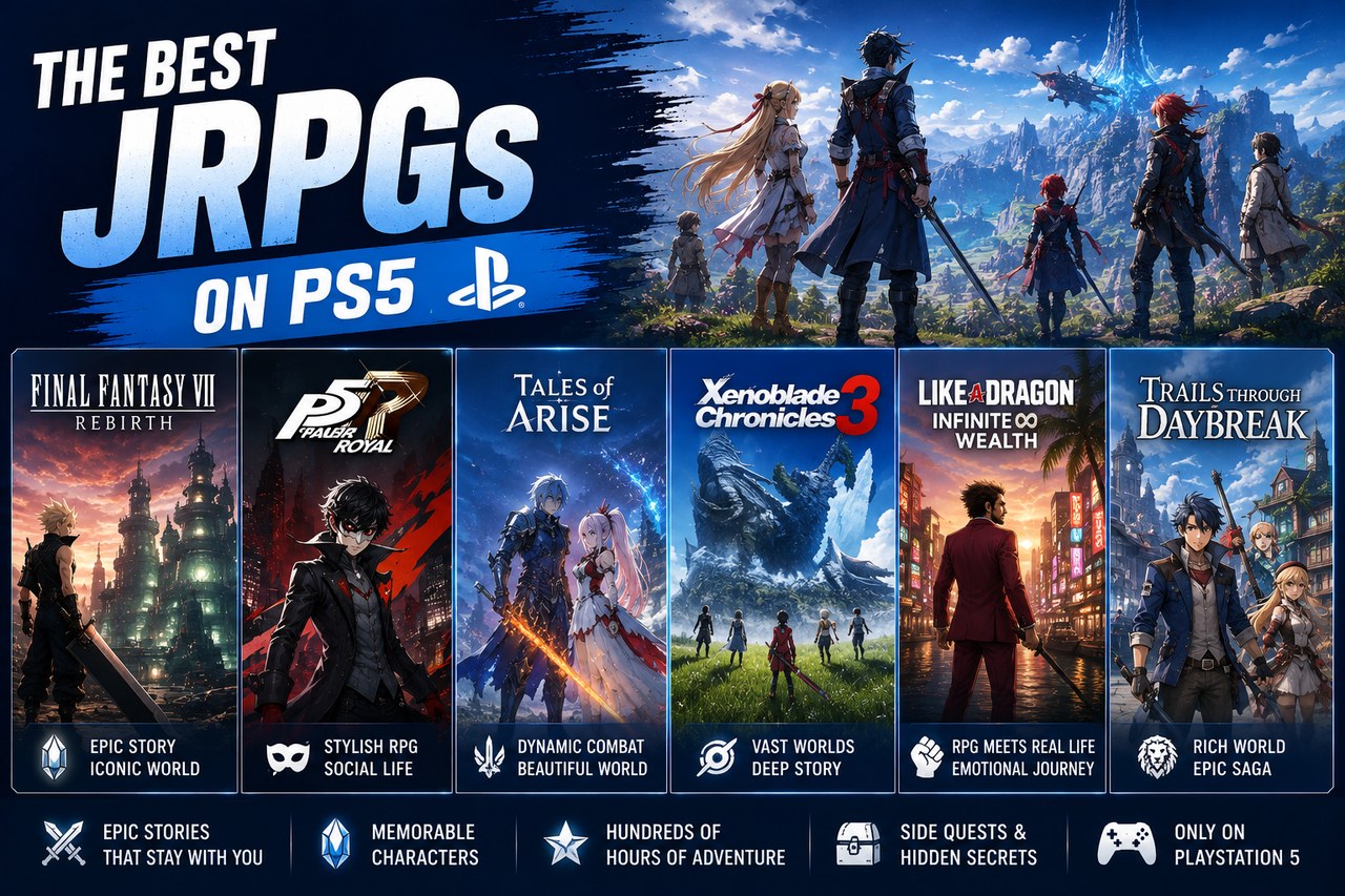The best JRPGs on PS5, sorted by the kind of fight you want to be in