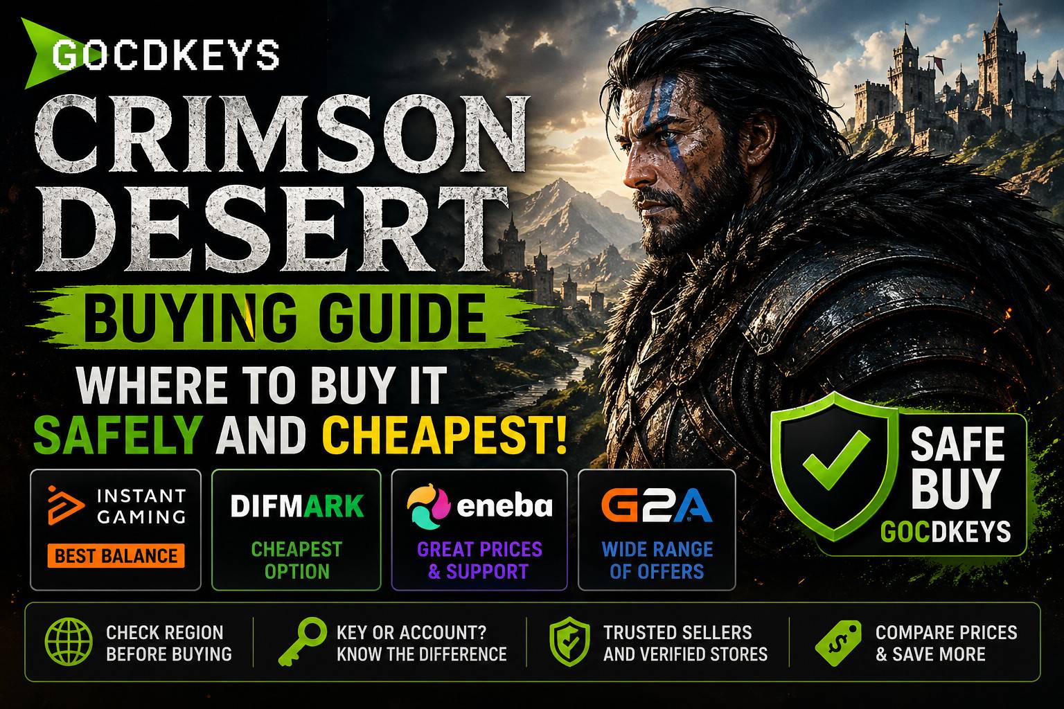 Guia de compra de Crimson Desert: melhores lojas e formatos