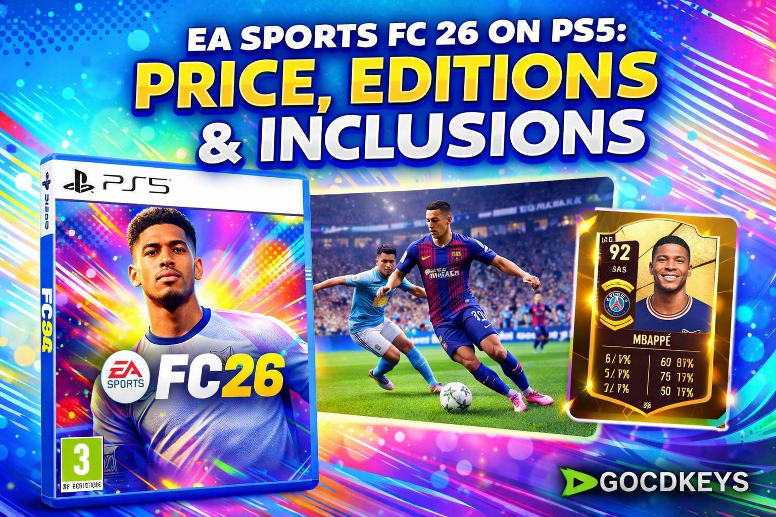 EA Sports FC 26 on PS5: price, digital version and what each edition includes