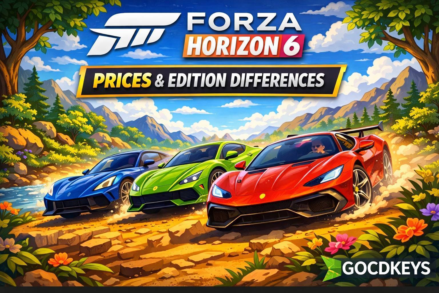 Forza Horizon 6: which edition to buy (Standard vs Deluxe vs Premium)