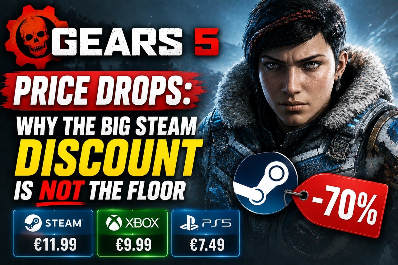Gears 5 price drops: why the big Steam discount is not the floor