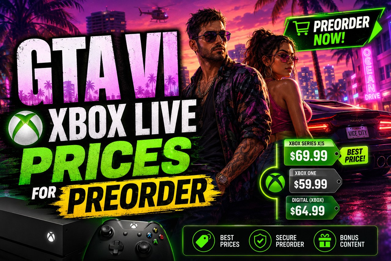 GTA VI Xbox Live Prices for Preorder