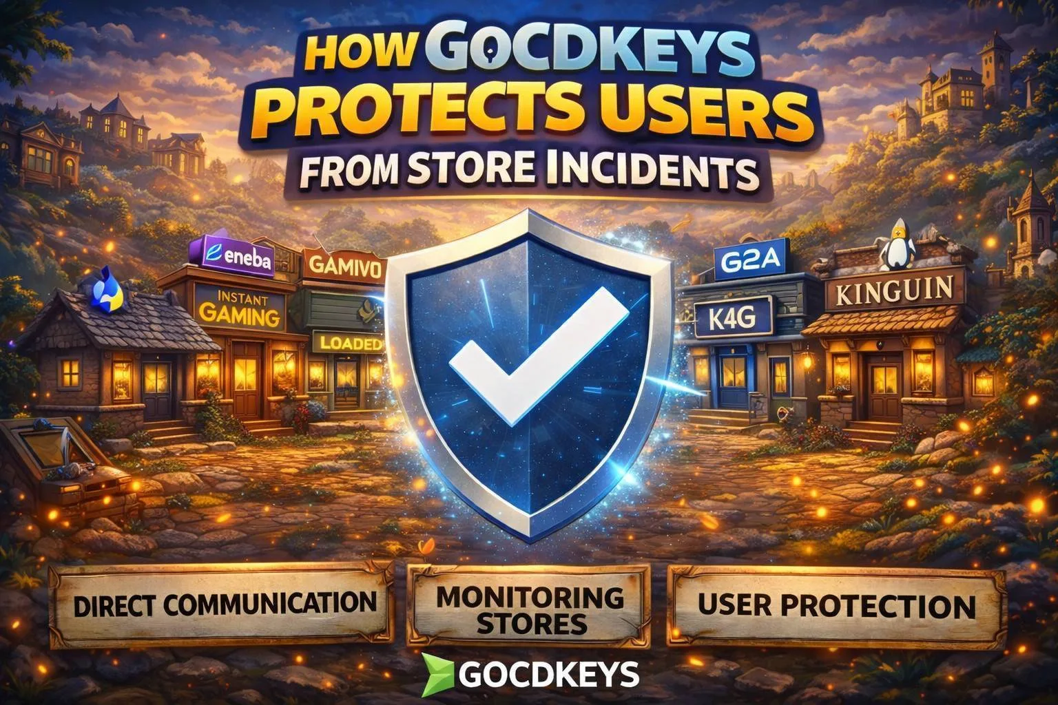 How GoCDKeys Protects Users From Issues With Digital Game Stores