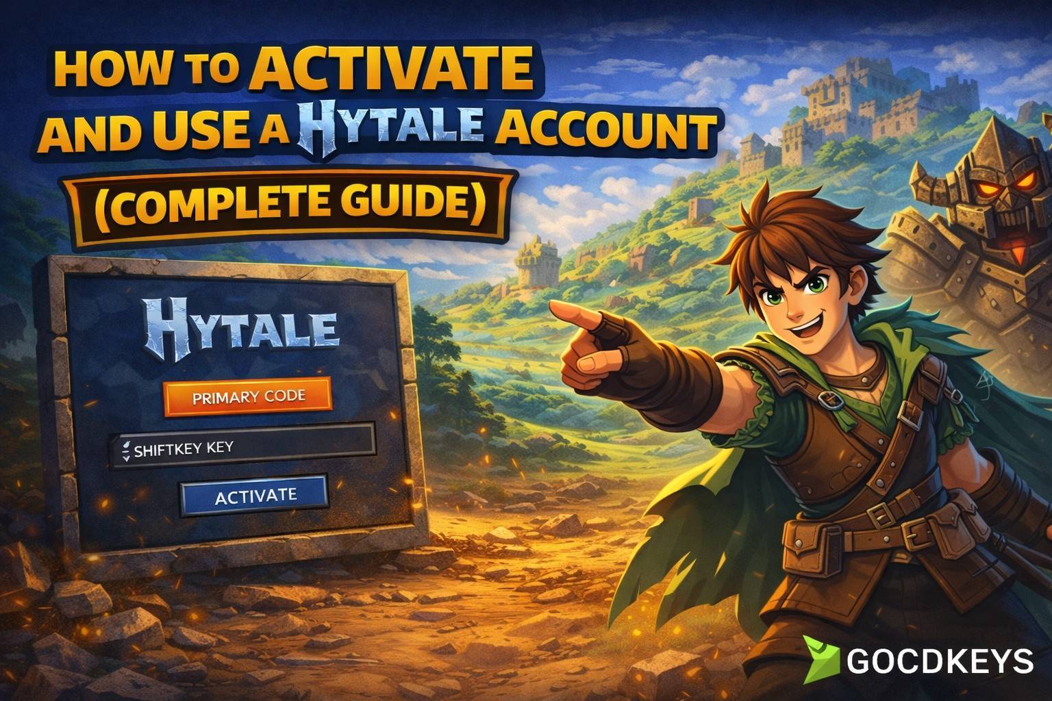 How to Activate and Use a Hytale Account (Complete Guide)