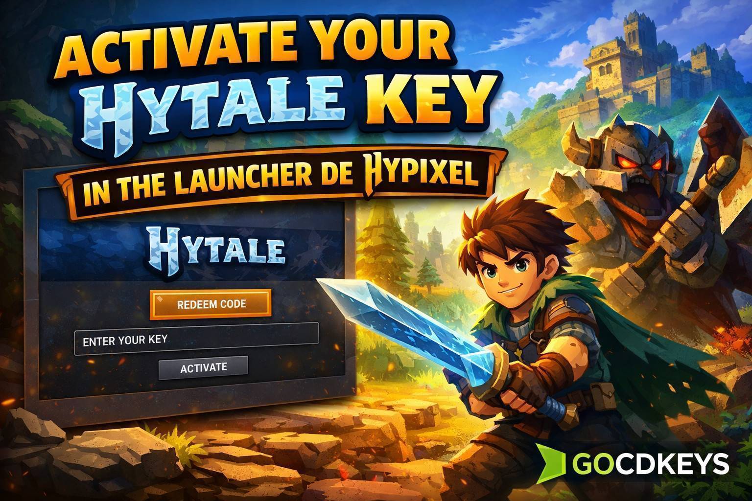 How to Activate Your Hytale Key Using the Hypixel Launcher