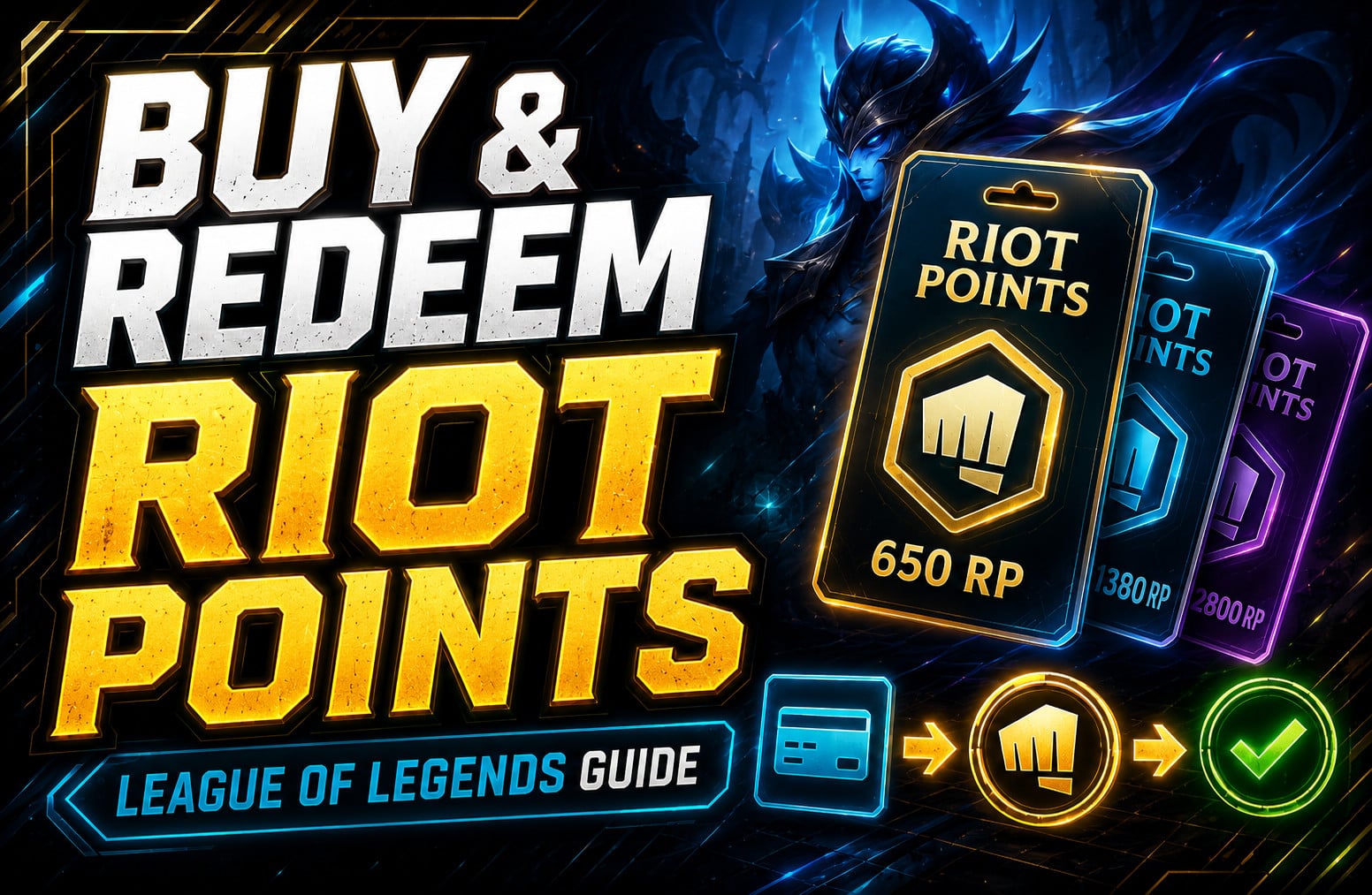 How to Buy and Redeem Riot Points in League of Legends