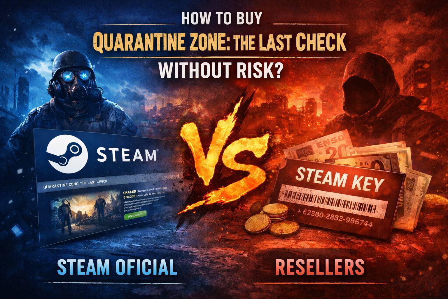 How to Buy Quarantine Zone: The Last Check Safely: Steam Official Store vs Resellers