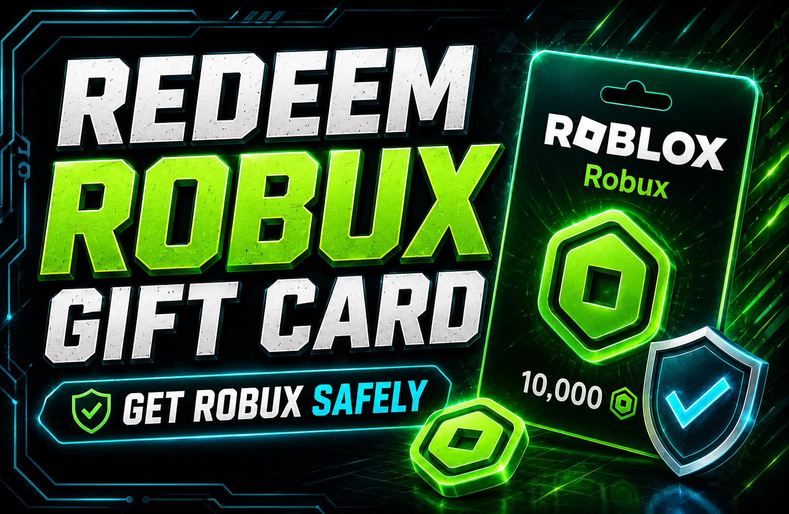 How to Redeem a Robux Gift Card and Get Robux Safely