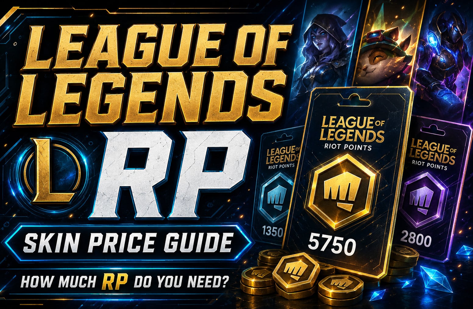 League of Legends RP & Skin Price Guide: How Much RP Do You Need?