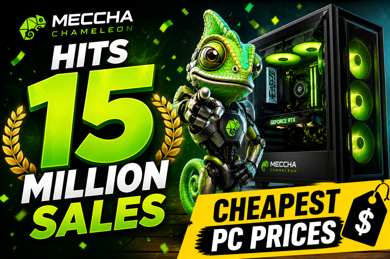 Meccha Chameleon Hits 15 Million Sales — Cheapest PC Prices