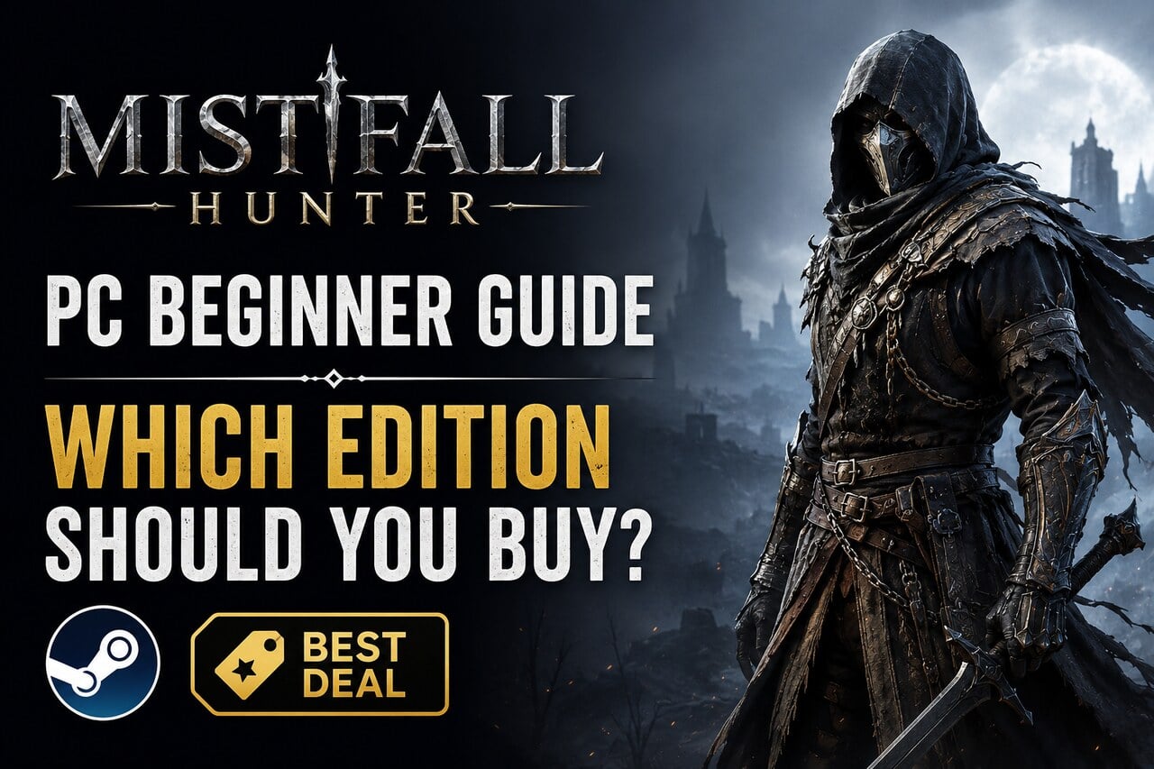 Mistfall Hunter on PC: how to get started and which offer to choose