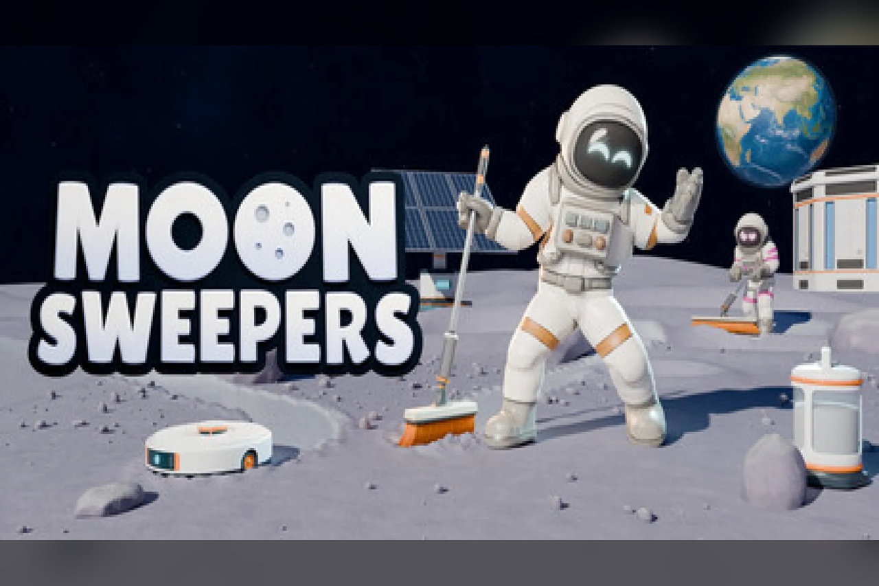 Moon Sweepers, the Moon-cleaning co-op game, is 15% off on Steam: buy now or wait?