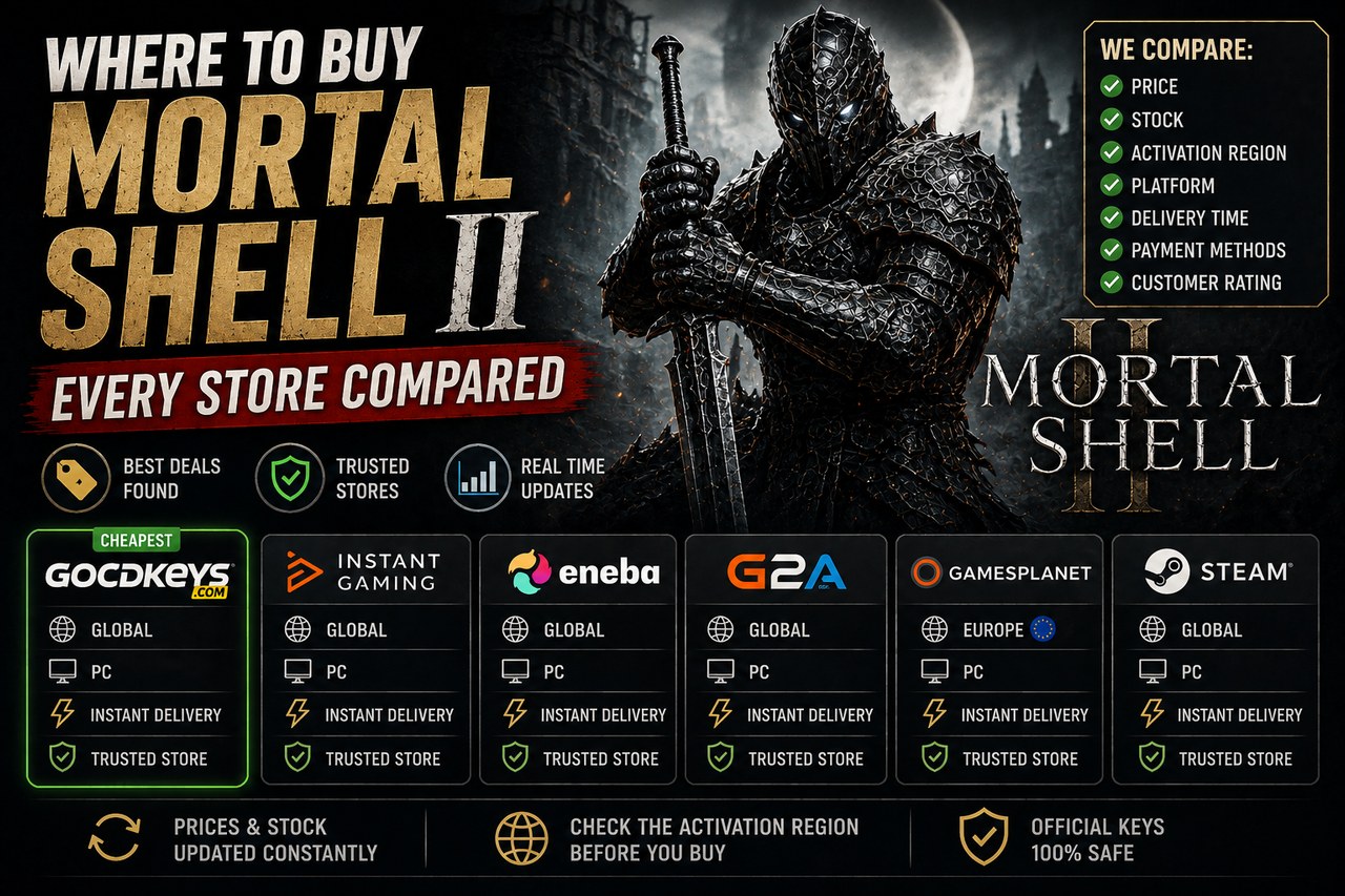 Where to buy Mortal Shell II: every store compared