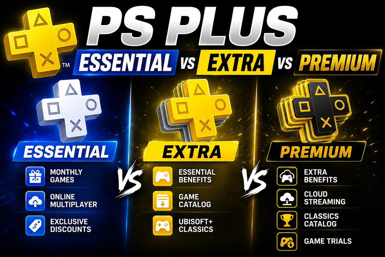 PlayStation Plus Essential vs Extra vs Premium: Which One Is Worth It?