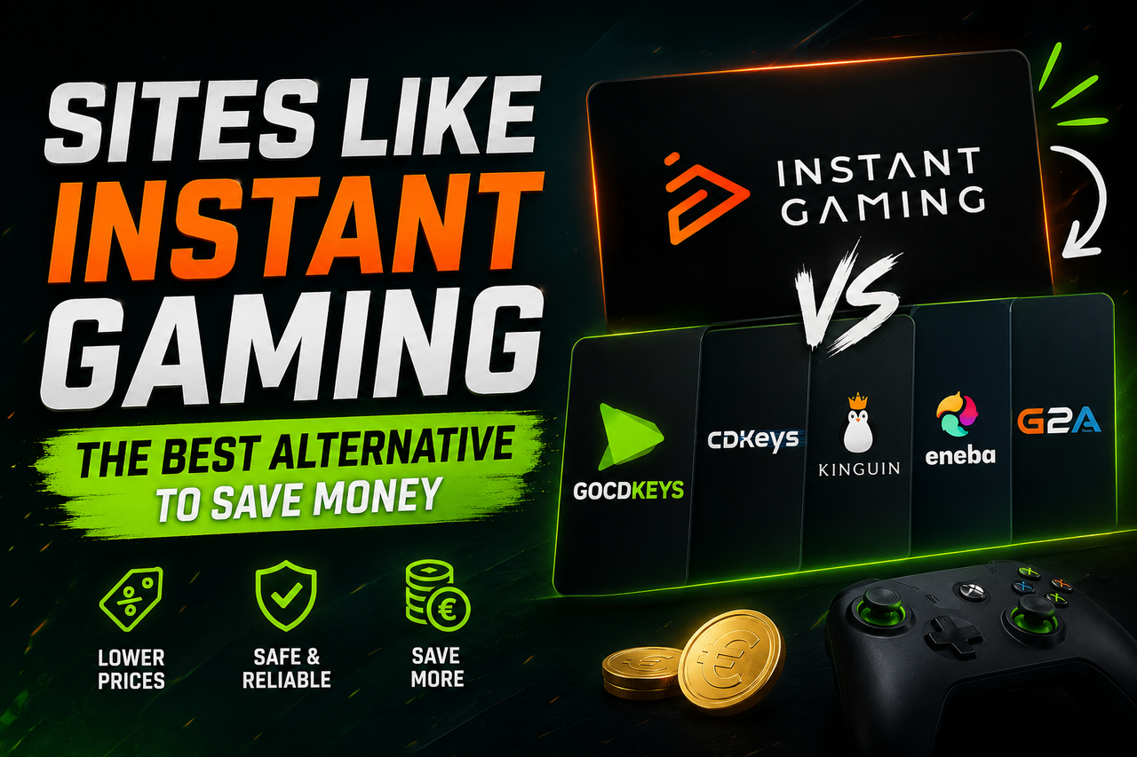 Sites like Instant Gaming: the best alternative to save money