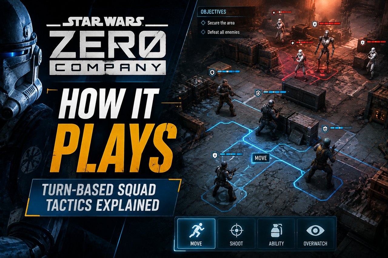 How Star Wars Zero Company plays: turn-based squad tactics explained