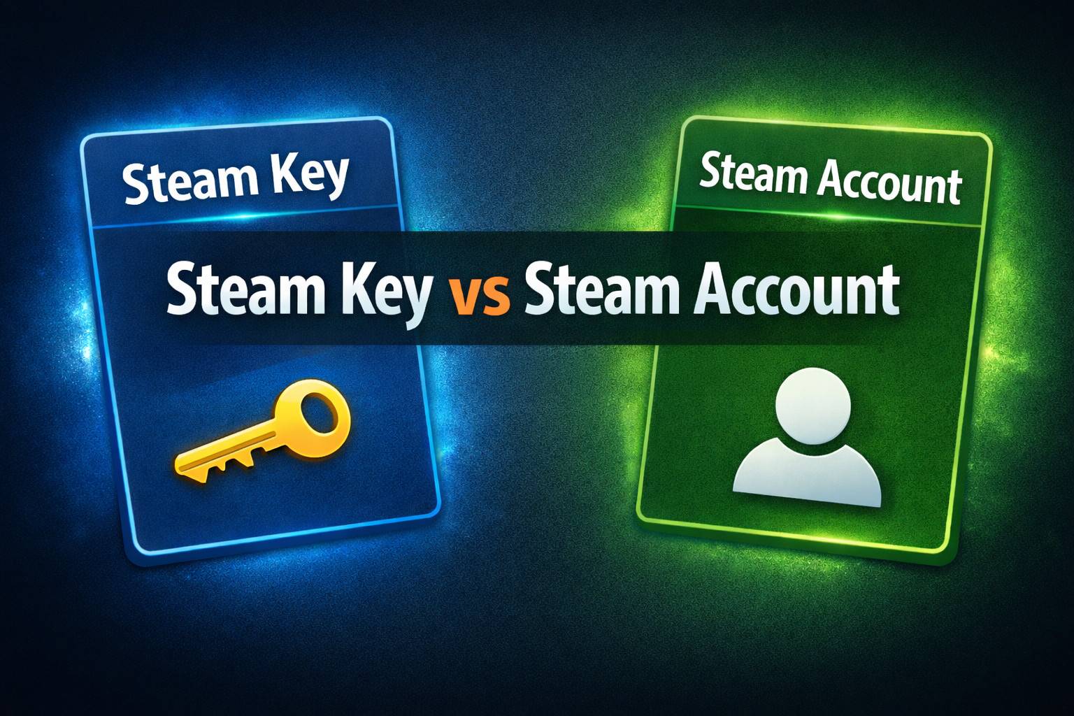 Steam Key vs Steam Account: Which one should you choose when buying PC games?