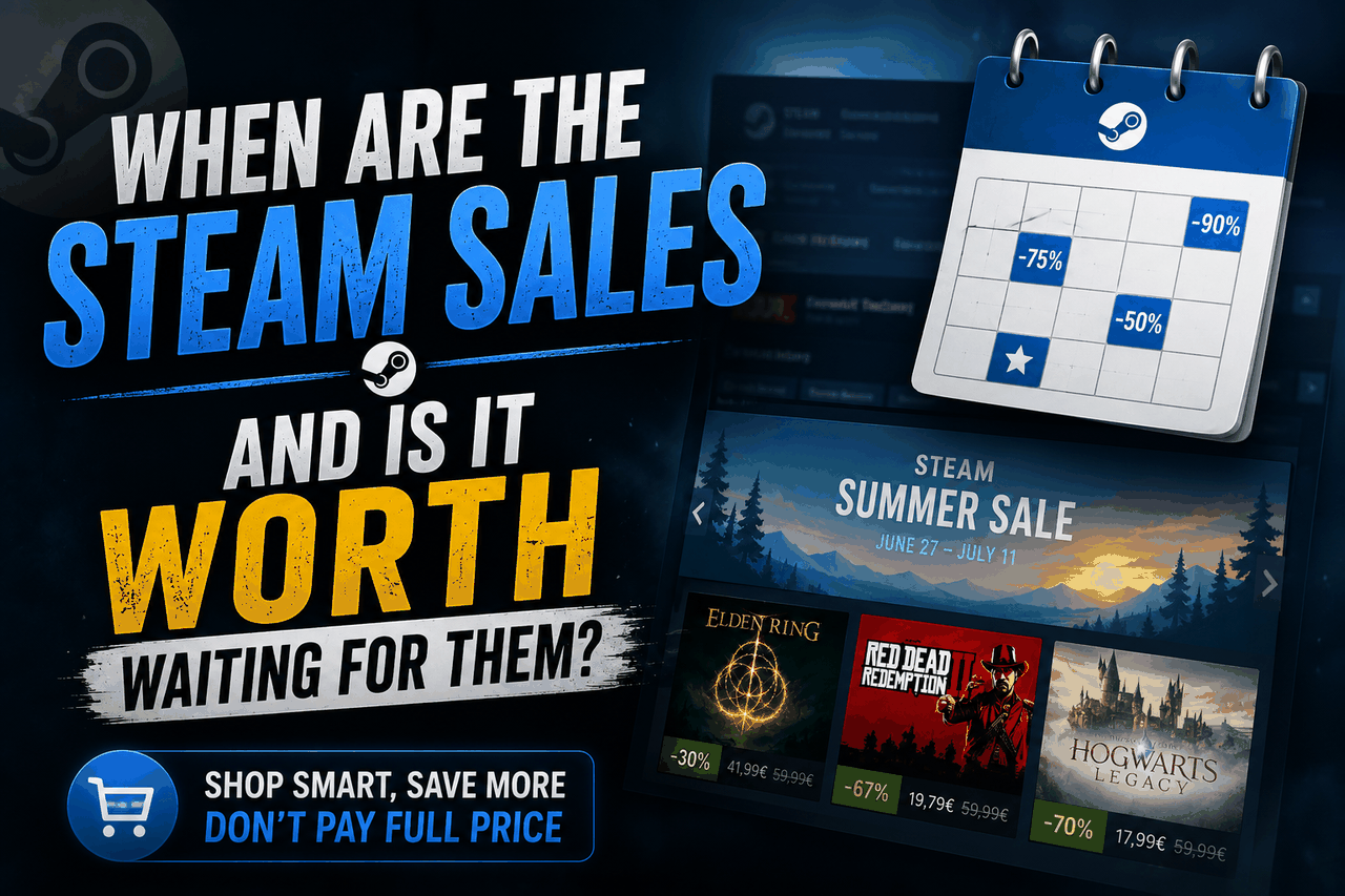 When are the Steam sales and is it worth waiting for them?