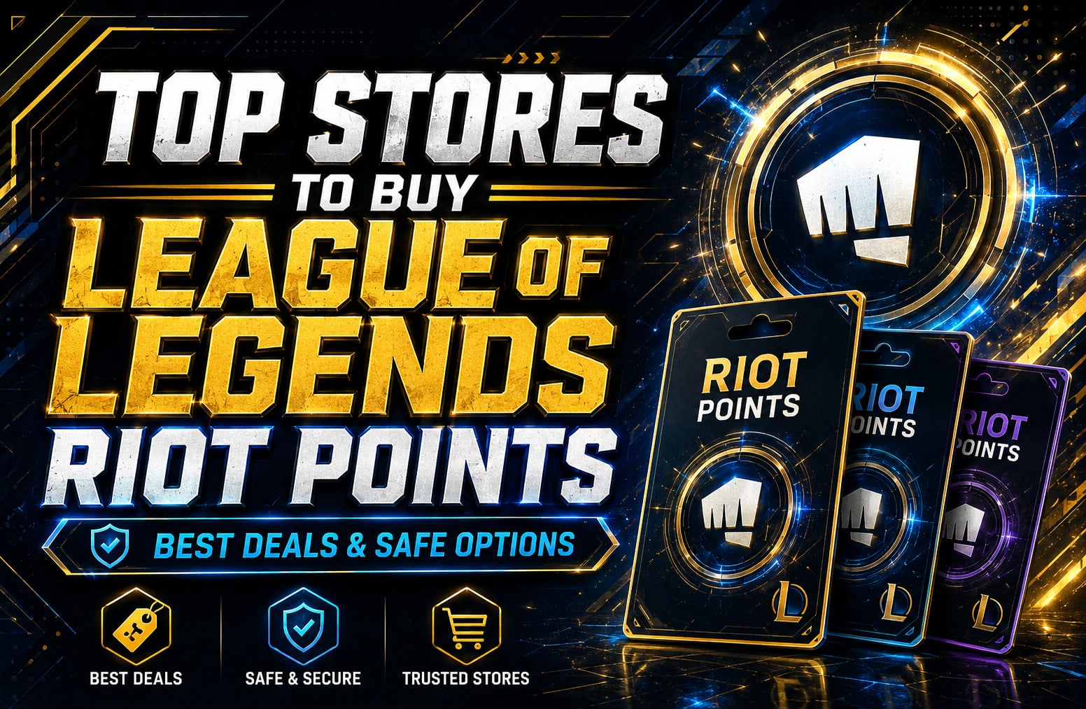 Top 5 Best Sites to Buy League of Legends Riot Points