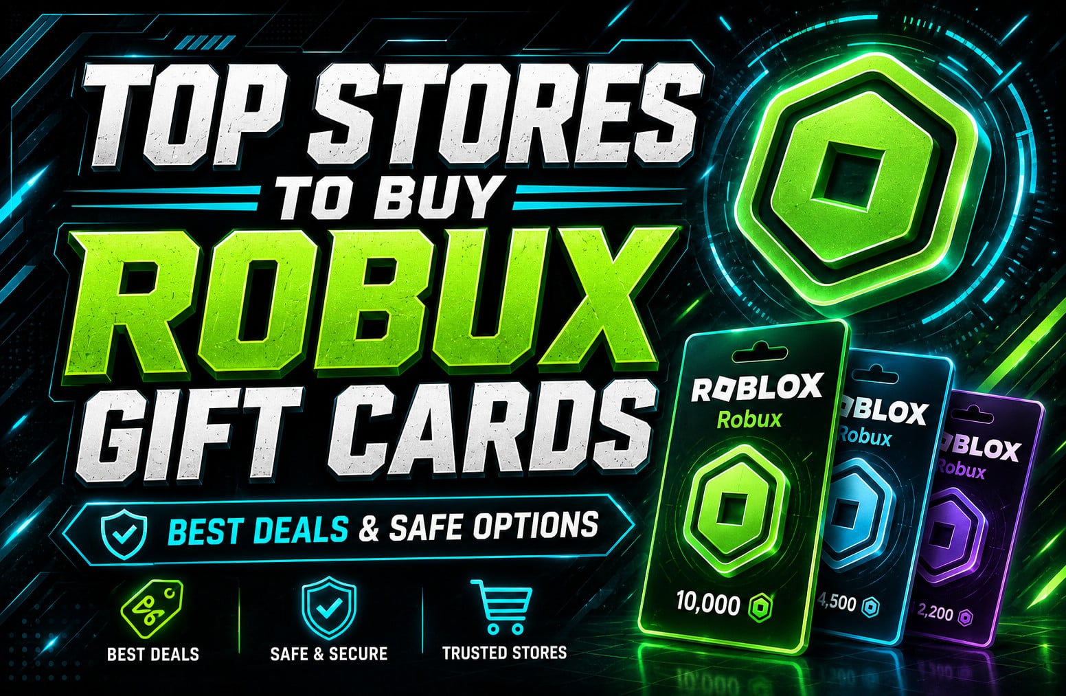 Top 5 Best Sites to Buy Robux (Gift Card)
