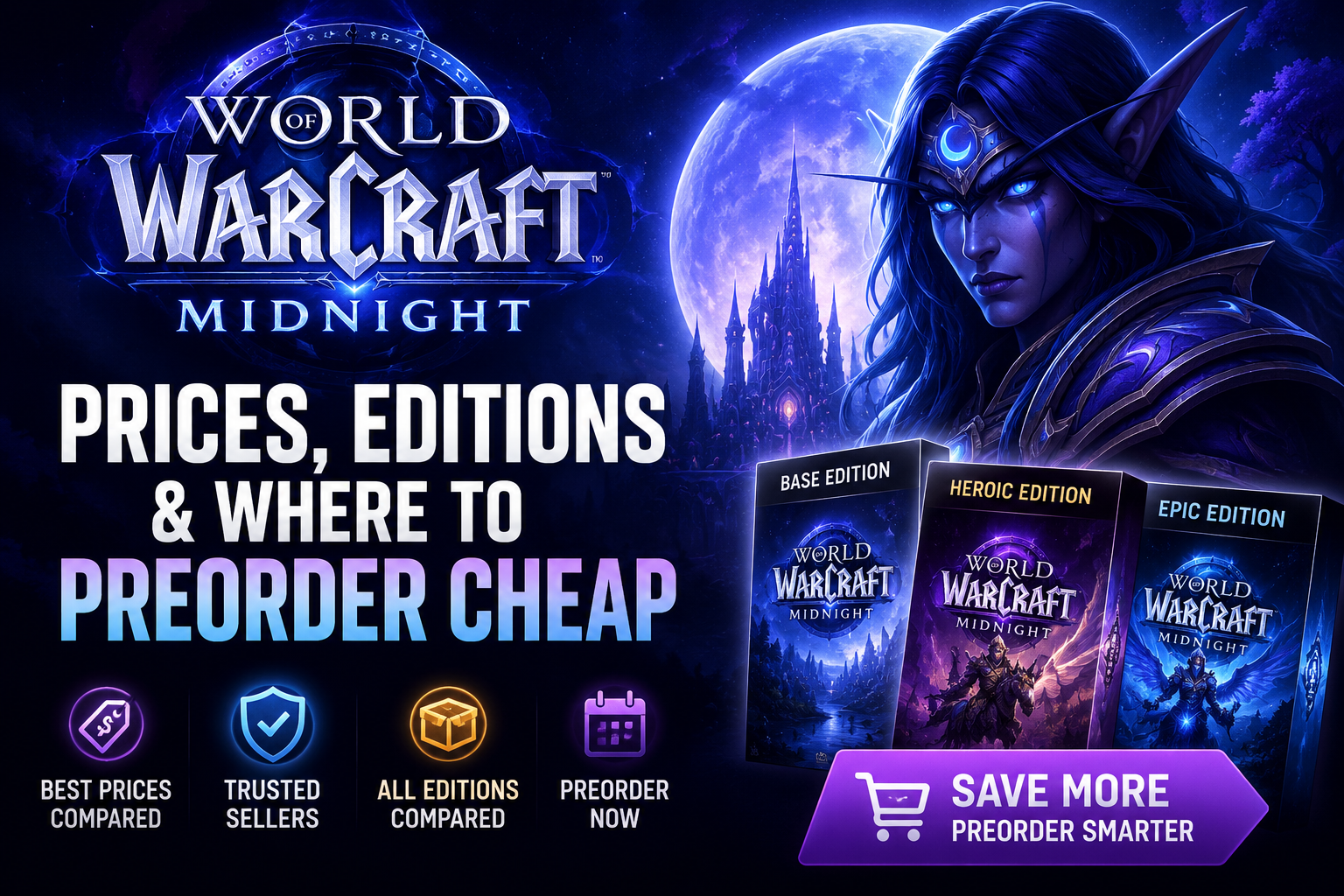 World of Warcraft: Midnight — Prices, Editions & Where to Preorder Cheap
