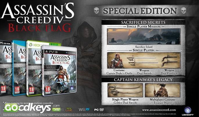 Assassin's Creed IV Black Flag (PC) - Buy Ubisoft Connect Key