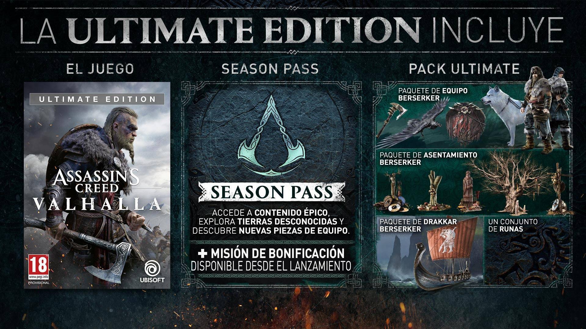 Assassins Creed Valhalla: Season Pass (PC) Key cheap - Price of for Uplay