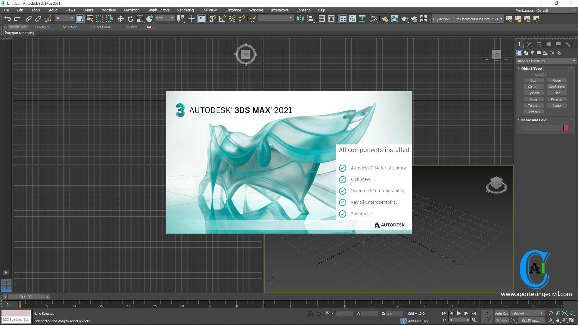 billede Claire Mountaineer Autodesk 3DS Max 2020 (PC) Key cheap - Price of $