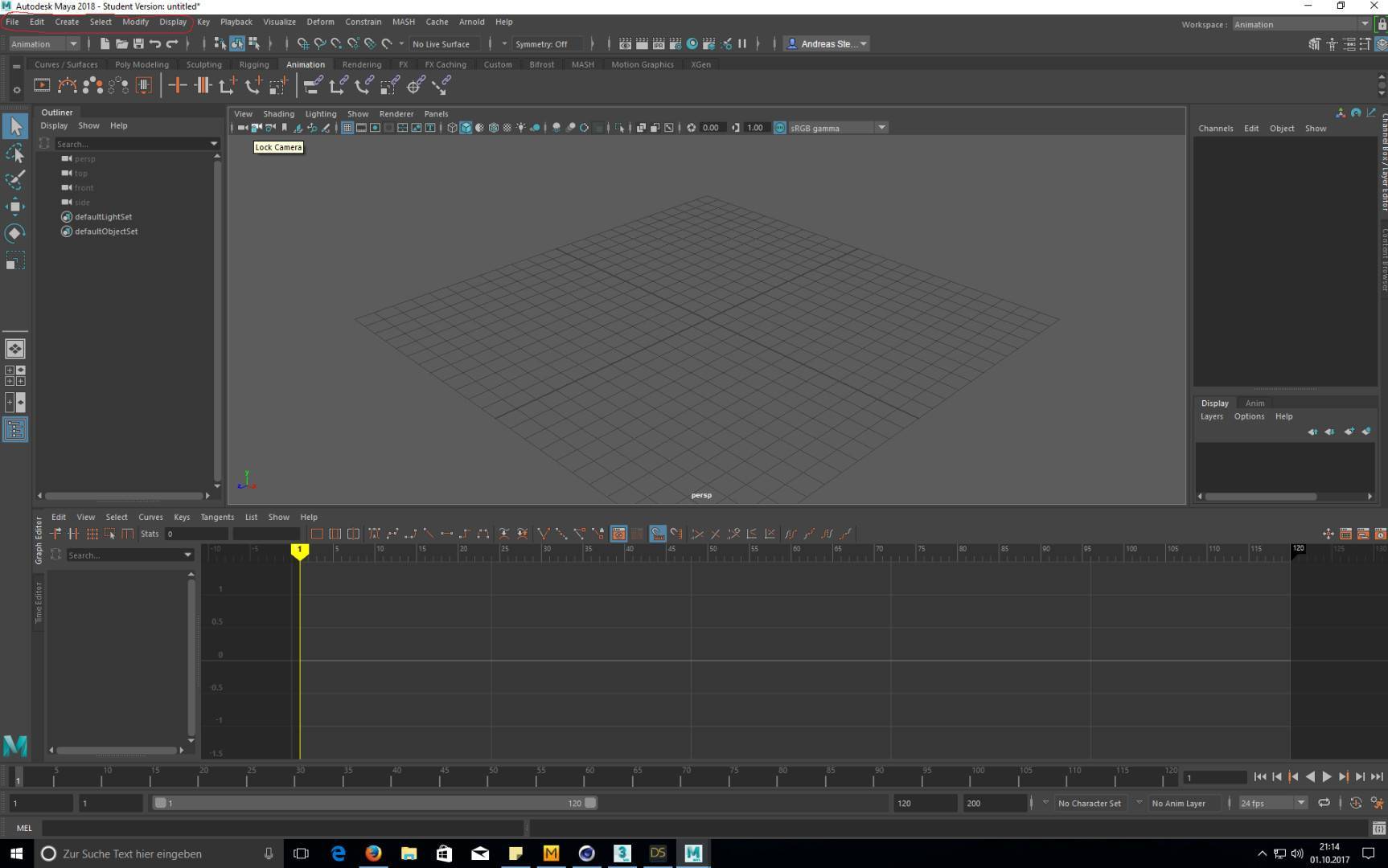 tools autodesk maya 2018