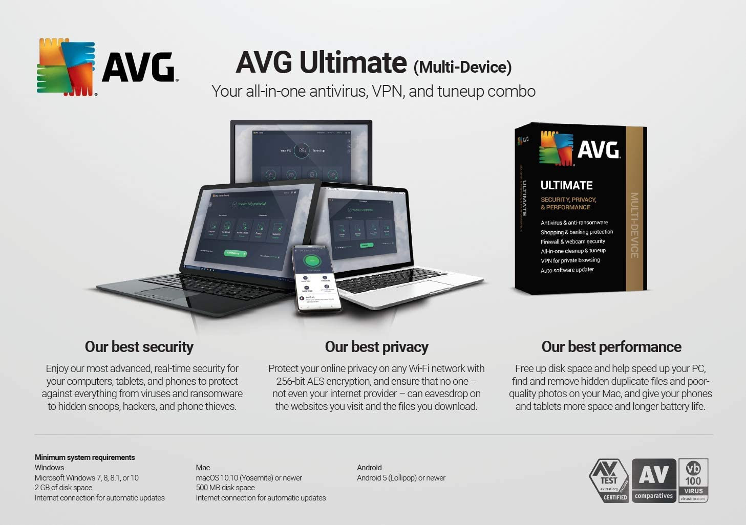 AVG Ultimate 2024 (PC) Key cheap Price of 15.34