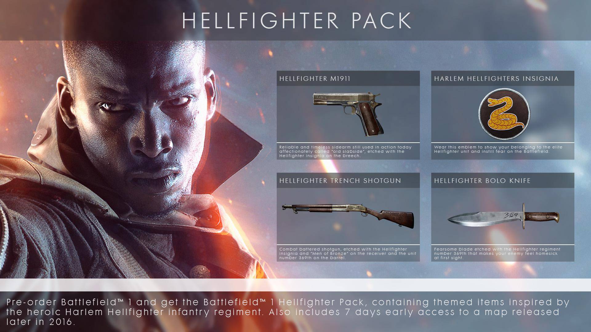 Buy Battlefield 1 - Hellfighter Pack EA App