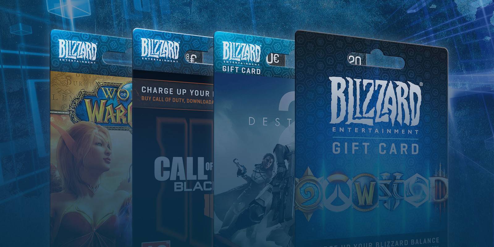 Buy Blizzard/BattleNet Gift Card - Get Instant Email Delivery!