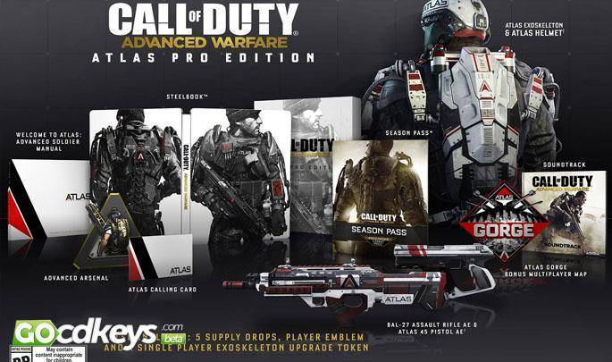 Call of Duty: Advanced Warfare Atlas Pro Edition Xbox One (USADO) - Fenix  GZ - 16 anos no mercado!