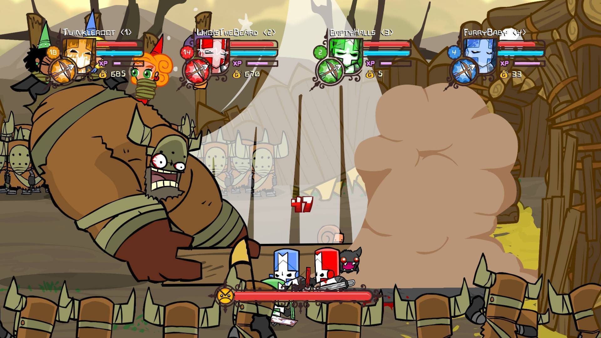 castle crashers eshop