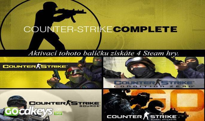 Counter-Strike + Condition Zero Steam CD Key