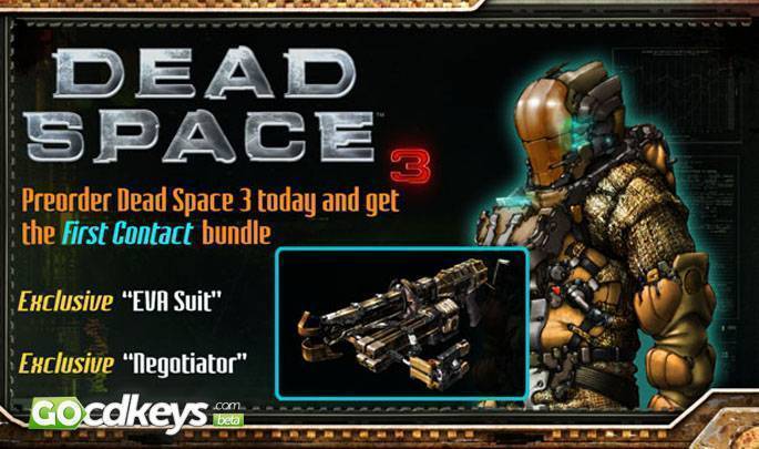 Dead Space 3 pre-order exclusive retailer weapons