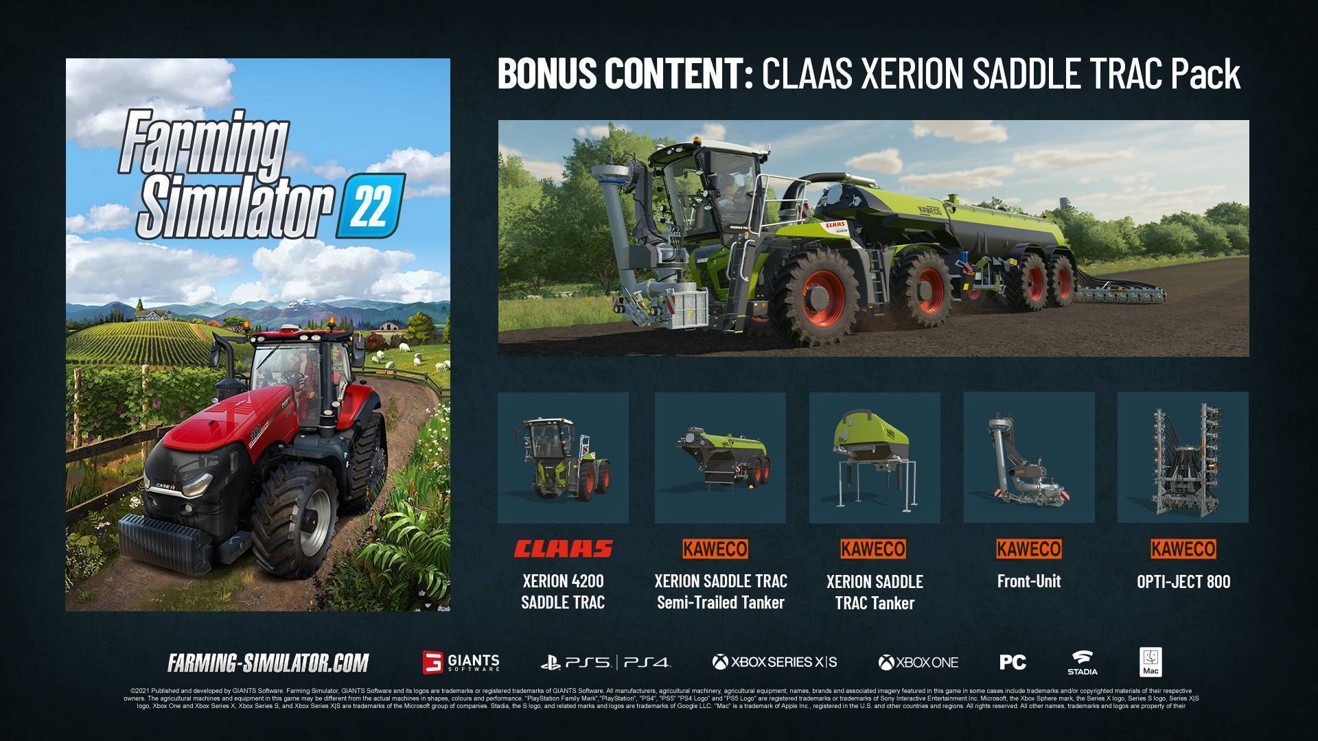 Farming Simulator 22 Standard Edition GIANTS Software PC Digital