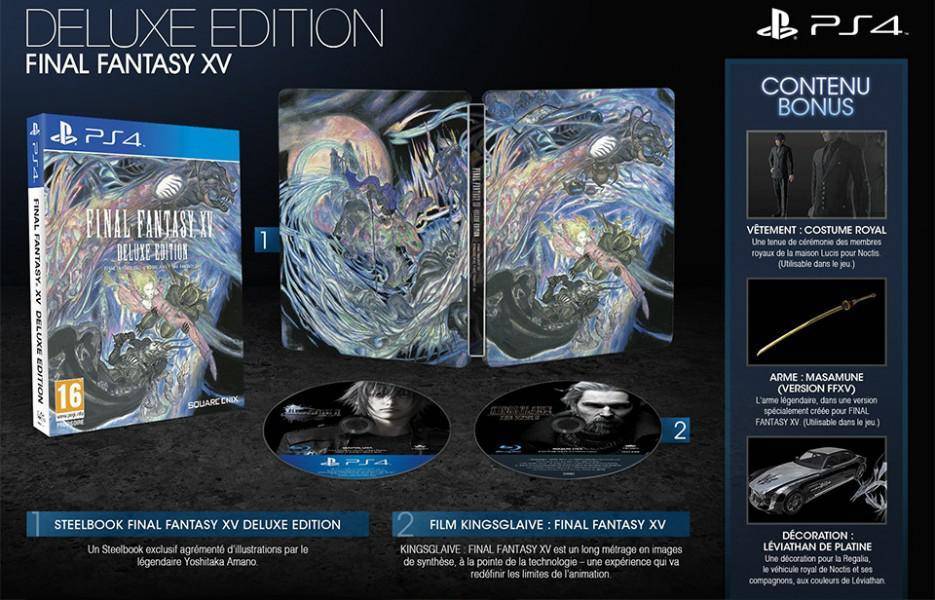 Gocdkeys | Buy Final Fantasy XV 15 Deluxe Edition PS4 Key at best