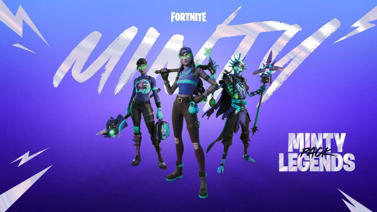 【NEW SEALED】 FORTNITE Minty Legends Pack 【Nintendo Switch GAME ADD-ON 】