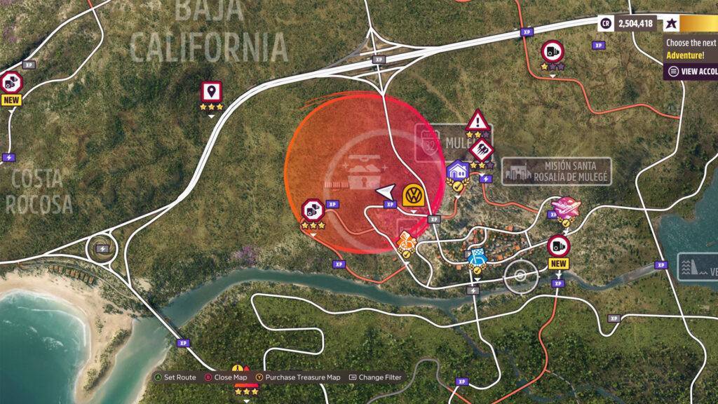 Forza Horizon 5 Map