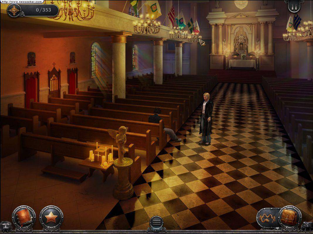 St. Louis Cathedral, New Orleans, screenshot in Gabriel Knight adventure game | Inky Squiggles
