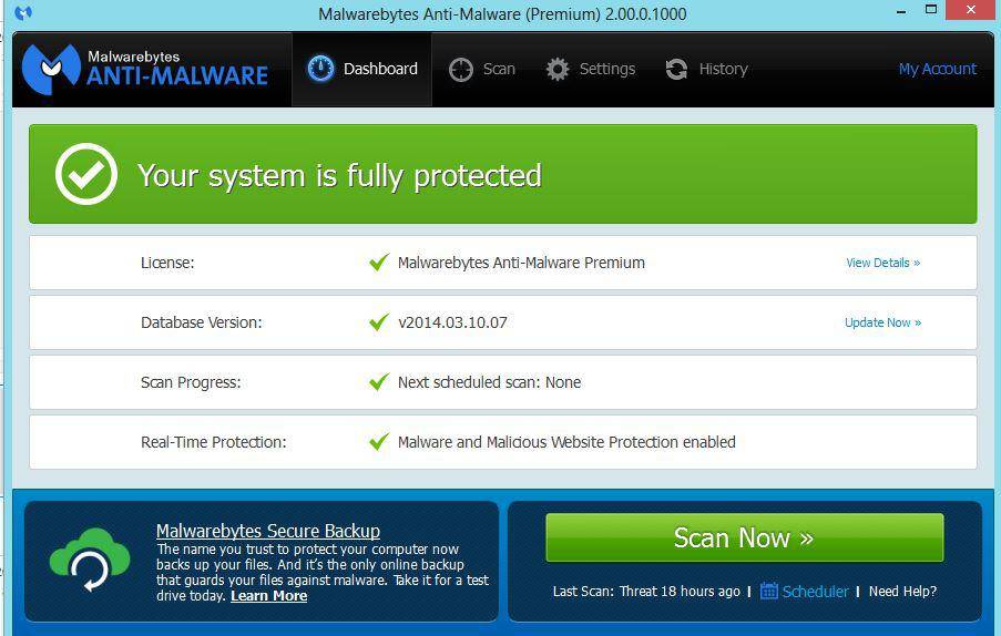 cle malwarebytes anti malware premium