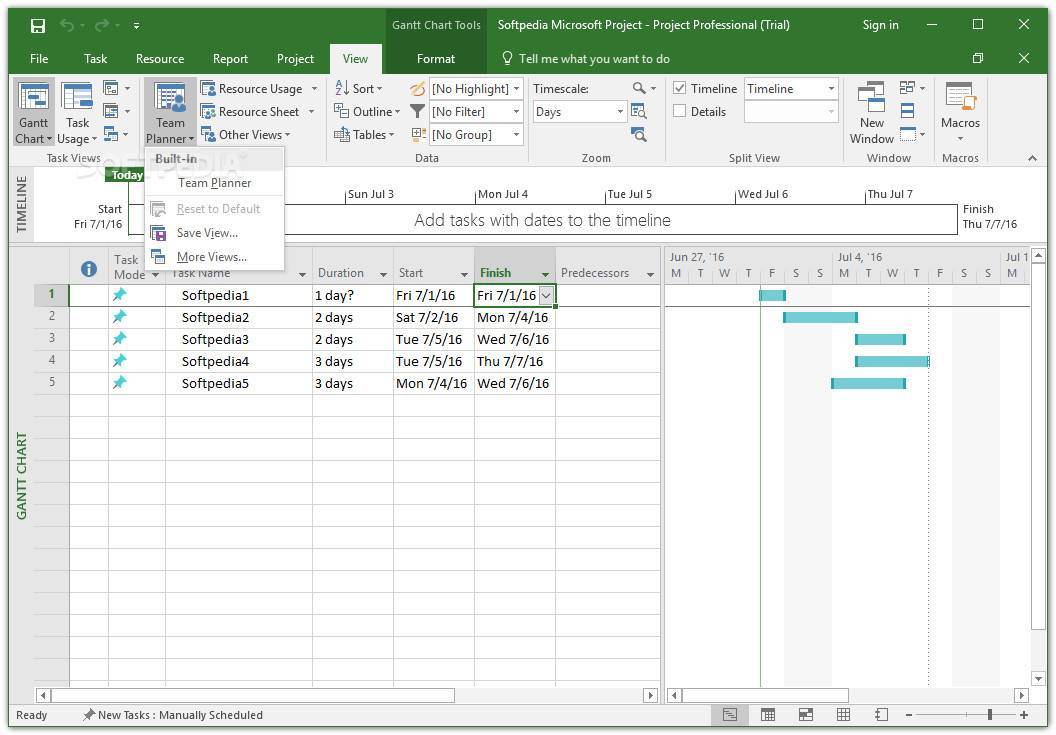 trial microsoft project professional 2016 60 day