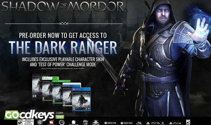 Buy cheap Middle-earth: Shadow of Mordor Game of the Year Edition