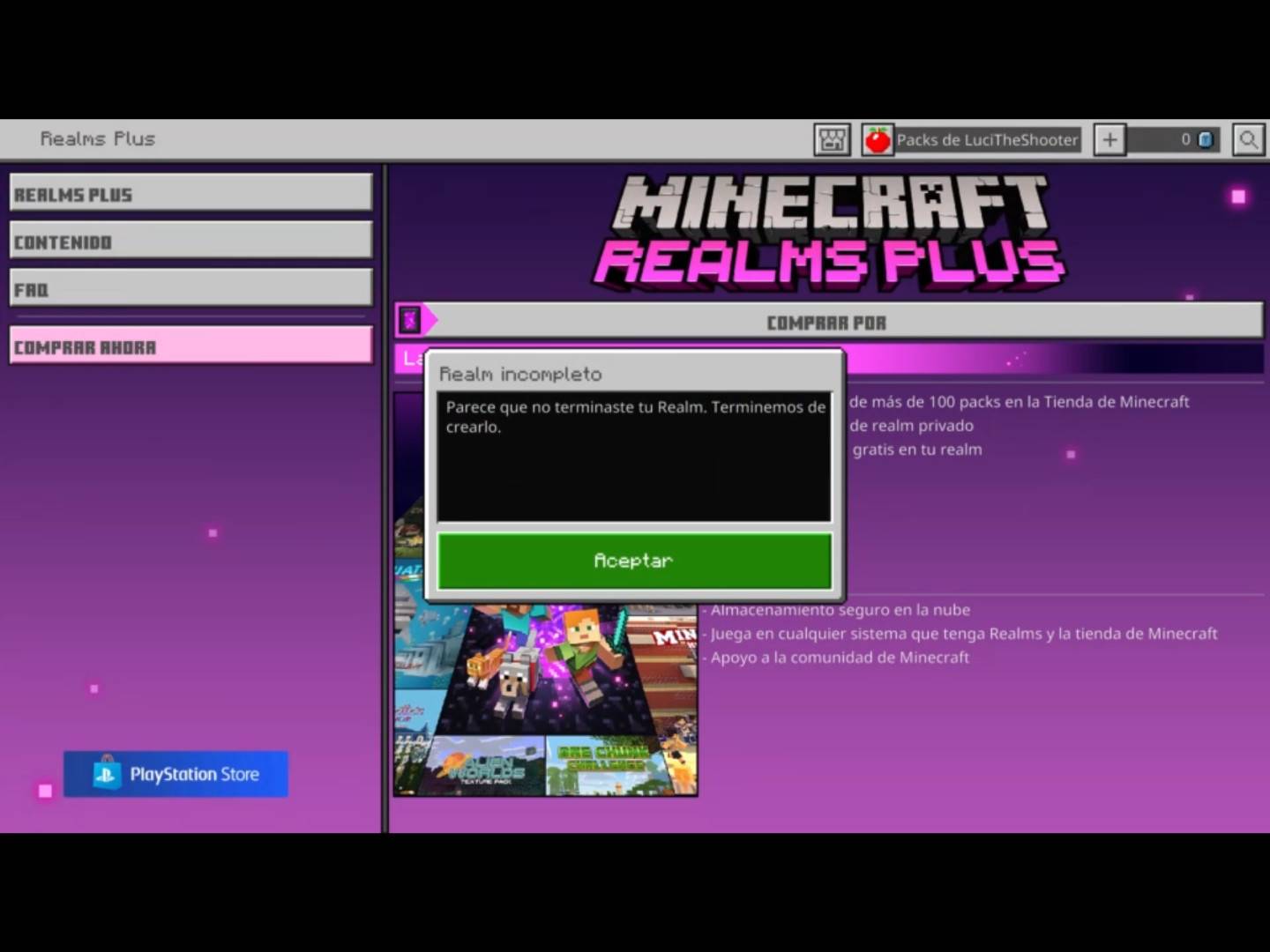 Minecraft Realms