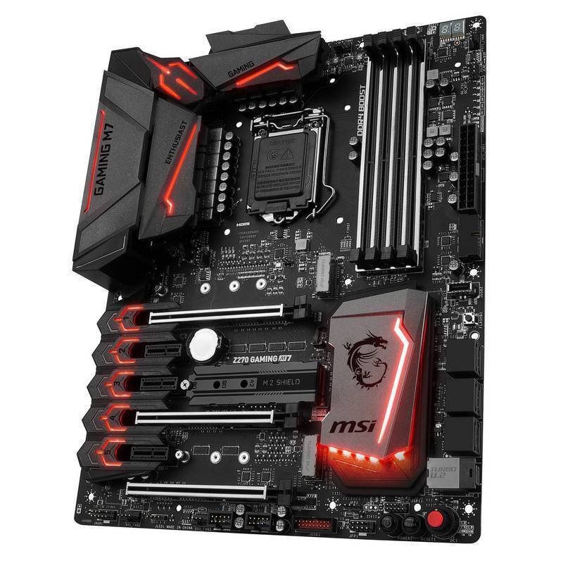 MSI Z270 Gaming M7 Motherboard cheap - Price of $239.59